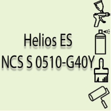 NCS S 0510-G40Y глянцева 1К швидкосохнуча антикорозійна емаль Helios ES - 1л