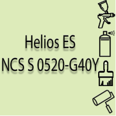 NCS S 0520-G40Y глянцева 1К швидкосохнуча антикорозійна емаль Helios ES - 1л