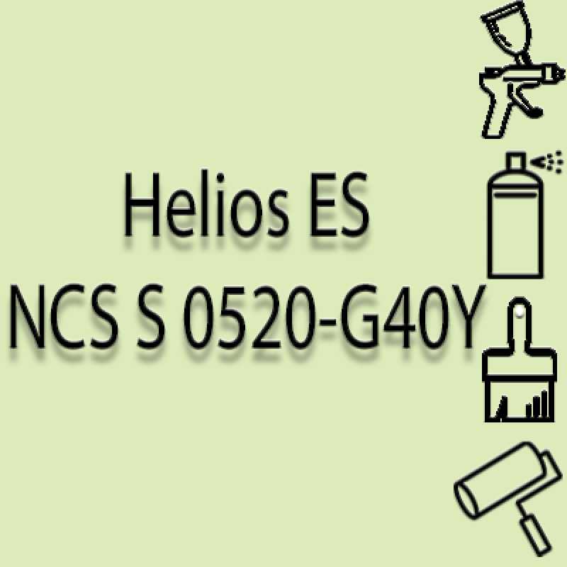 NCS S 0520-G40Y глянцева 1К швидкосохнуча антикорозійна емаль Helios ES - 1л NCS S 0520-G40Y глянцева 1К швидкосохнуча антикорозійна емаль Helios ES - 1л