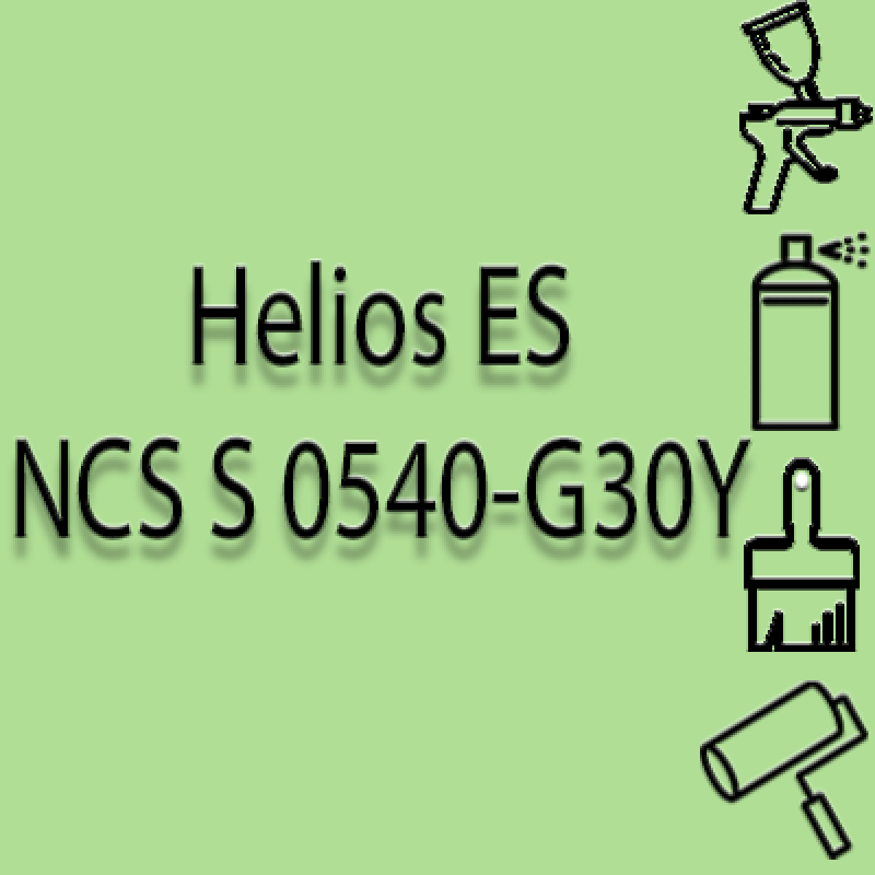 NCS S 0540-G30Y глянцева 1К швидкосохнуча антикорозійна емаль Helios ES - 1л