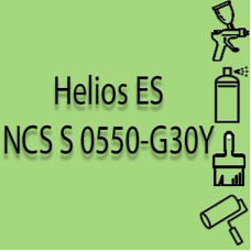 NCS S 0550-G30Y глянцева 1К швидкосохнуча антикорозійна емаль Helios ES - 1л