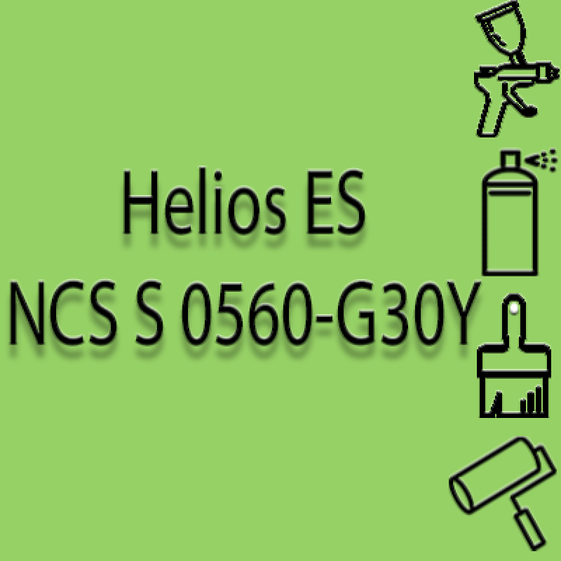 NCS S 0560-G30Y глянцева 1К швидкосохнуча антикорозійна емаль Helios ES - 1л NCS S 0560-G30Y глянцева 1К швидкосохнуча антикорозійна емаль Helios ES - 1л