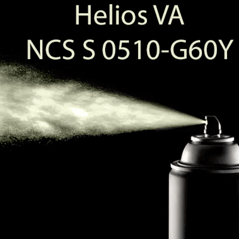NCS S 0510-G60Y аерозольна антикорозійна глянцева грунт-емаль (вініл-акрилова) HELIOS VA - 400м