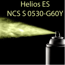 NCS S 0530-G60Y аерозольна глянцева 1К швидкосохнуча антикорозійна емаль Helios ES - 400мл