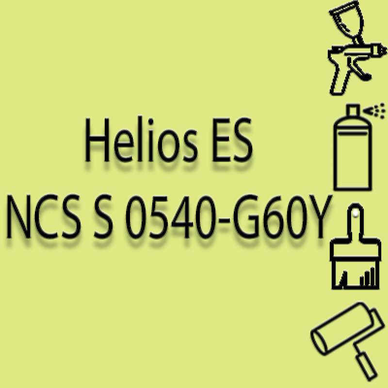 NCS S 0540-G60Y глянцева 1К швидкосохнуча антикорозійна емаль Helios ES - 1л NCS S 0540-G60Y глянцева 1К швидкосохнуча антикорозійна емаль Helios ES - 1л