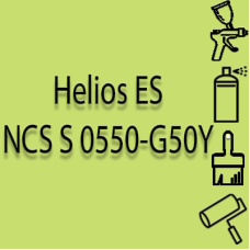 NCS S 0550-G50Y глянцева 1К швидкосохнуча антикорозійна емаль Helios ES - 1л