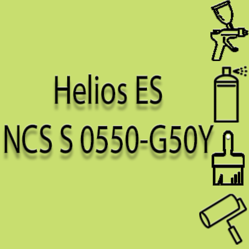 NCS S 0550-G50Y глянцева 1К швидкосохнуча антикорозійна емаль Helios ES - 1л NCS S 0550-G50Y глянцева 1К швидкосохнуча антикорозійна емаль Helios ES - 1л