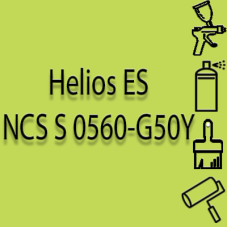NCS S 0560-G50Y глянцева 1К швидкосохнуча антикорозійна емаль Helios ES - 1л