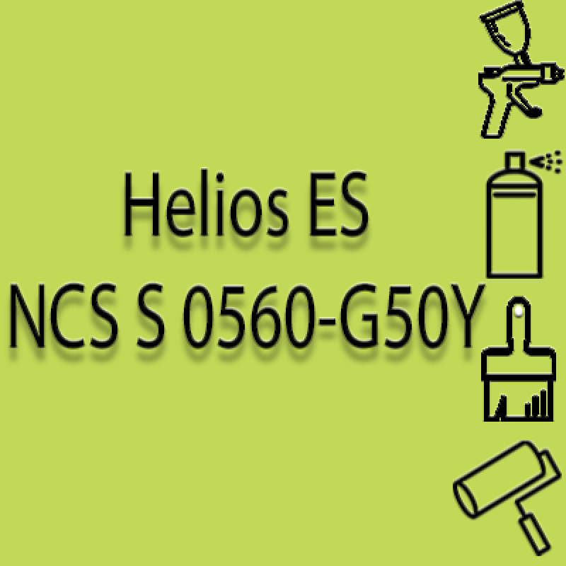 NCS S 0560-G50Y глянцева 1К швидкосохнуча антикорозійна емаль Helios ES - 1л NCS S 0560-G50Y глянцева 1К швидкосохнуча антикорозійна емаль Helios ES - 1л