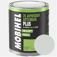Двокомпонентна акрилова автоемаль Mobihel PLUS 6:1, 233 БІЛА - 0.8л
