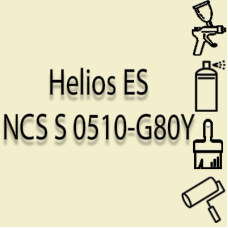 NCS S 0510-G80Y глянцева 1К швидкосохнуча антикорозійна емаль Helios ES - 1л
