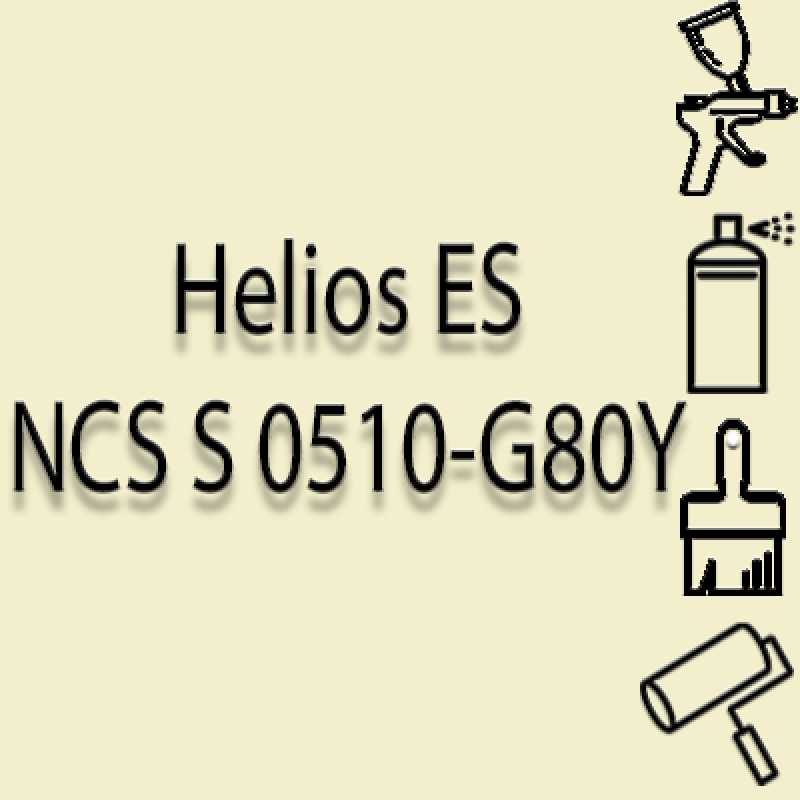 NCS S 0510-G80Y глянцева 1К швидкосохнуча антикорозійна емаль Helios ES - 1л NCS S 0510-G80Y глянцева 1К швидкосохнуча антикорозійна емаль Helios ES - 1л