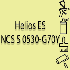 NCS S 0530-G70Y глянцева 1К швидкосохнуча антикорозійна емаль Helios ES - 1л