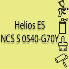 NCS S 0540-G70Y глянцева 1К швидкосохнуча антикорозійна емаль Helios ES - 1л