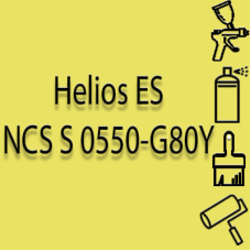 NCS S 0550-G80Y глянцева 1К швидкосохнуча антикорозійна емаль Helios ES - 1л