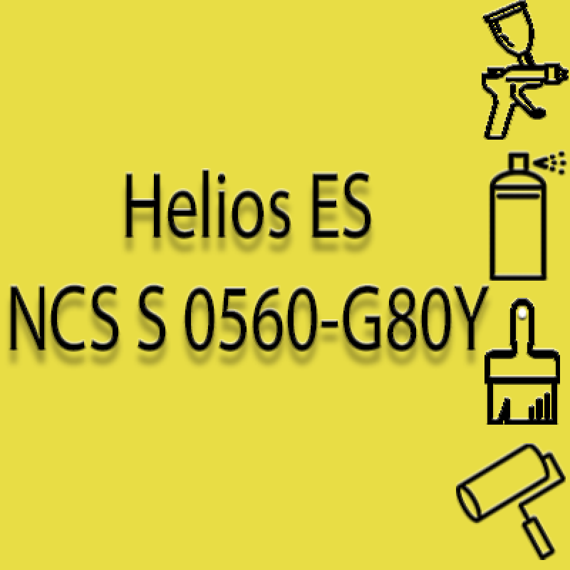 NCS S 0560-G80Y глянцева 1К швидкосохнуча антикорозійна емаль Helios ES - 1л NCS S 0560-G80Y глянцева 1К швидкосохнуча антикорозійна емаль Helios ES - 1л