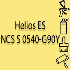 NCS S 0540-G90Y глянцева 1К швидкосохнуча антикорозійна емаль Helios ES - 1л