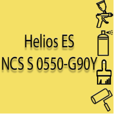 NCS S 0550-G90Y глянцева 1К швидкосохнуча антикорозійна емаль Helios ES - 1л