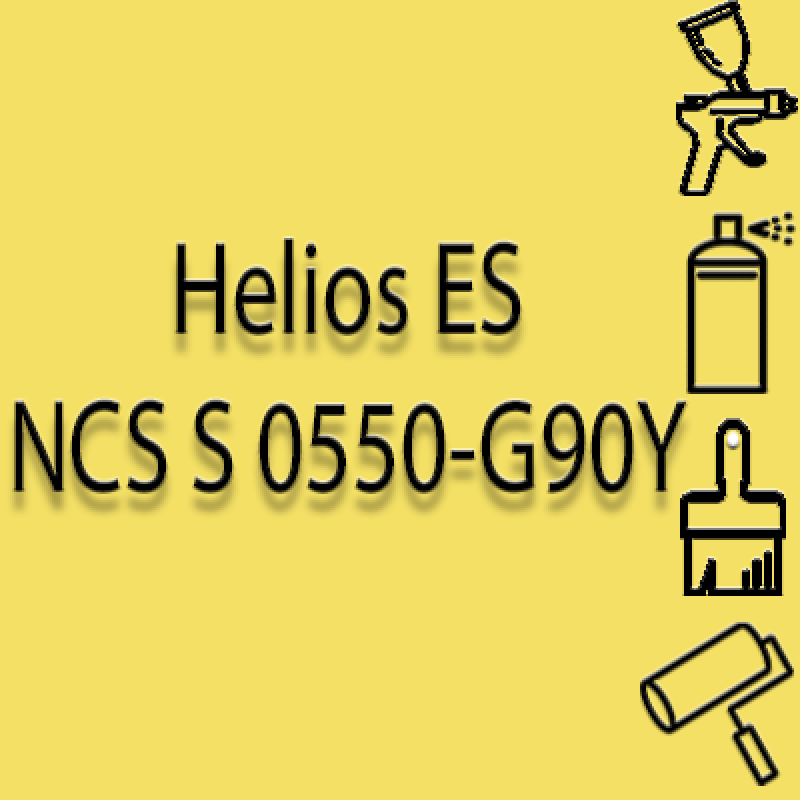NCS S 0550-G90Y глянцева 1К швидкосохнуча антикорозійна емаль Helios ES - 1л NCS S 0550-G90Y глянцева 1К швидкосохнуча антикорозійна емаль Helios ES - 1л