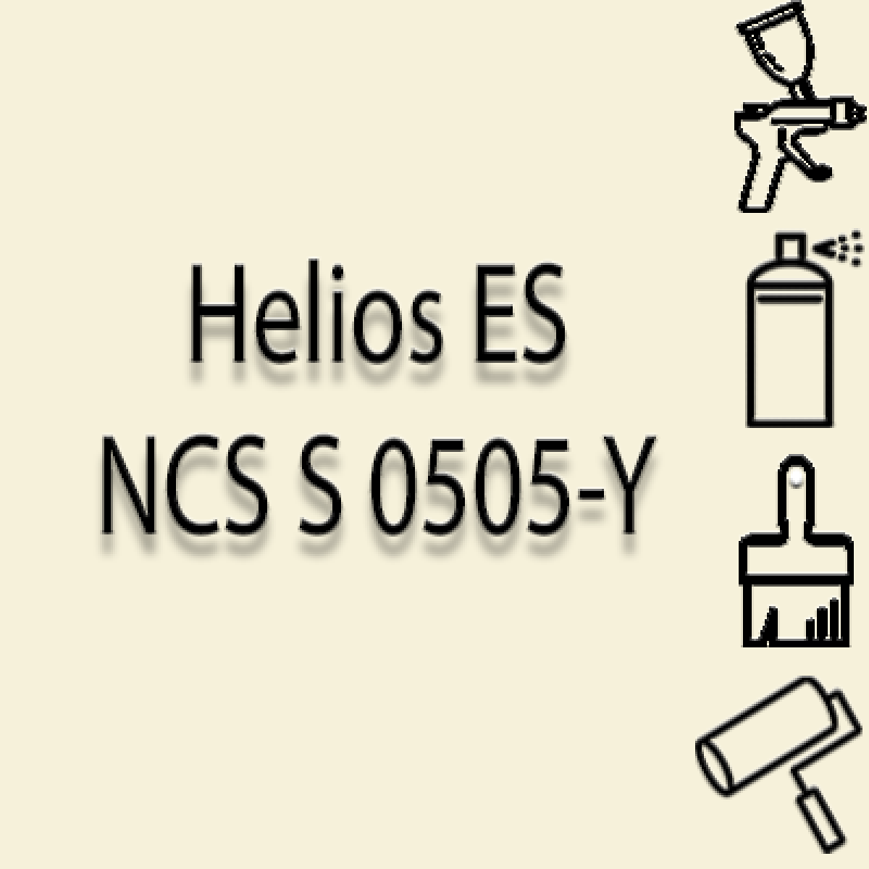 NCS S 0505-Y глянцева 1К швидкосохнуча антикорозійна емаль Helios ES - 1л NCS S 0505-Y глянцева 1К швидкосохнуча антикорозійна емаль Helios ES - 1л