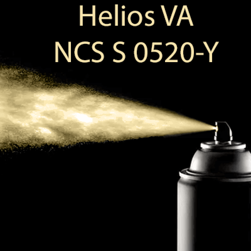 NCS S 0520-Y аерозольна антикорозійна глянцева грунт-емаль (вініл-акрилова) HELIOS VA - 400м