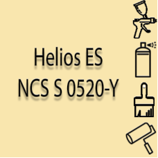 NCS S 0520-Y глянцева 1К швидкосохнуча антикорозійна емаль Helios ES - 1л