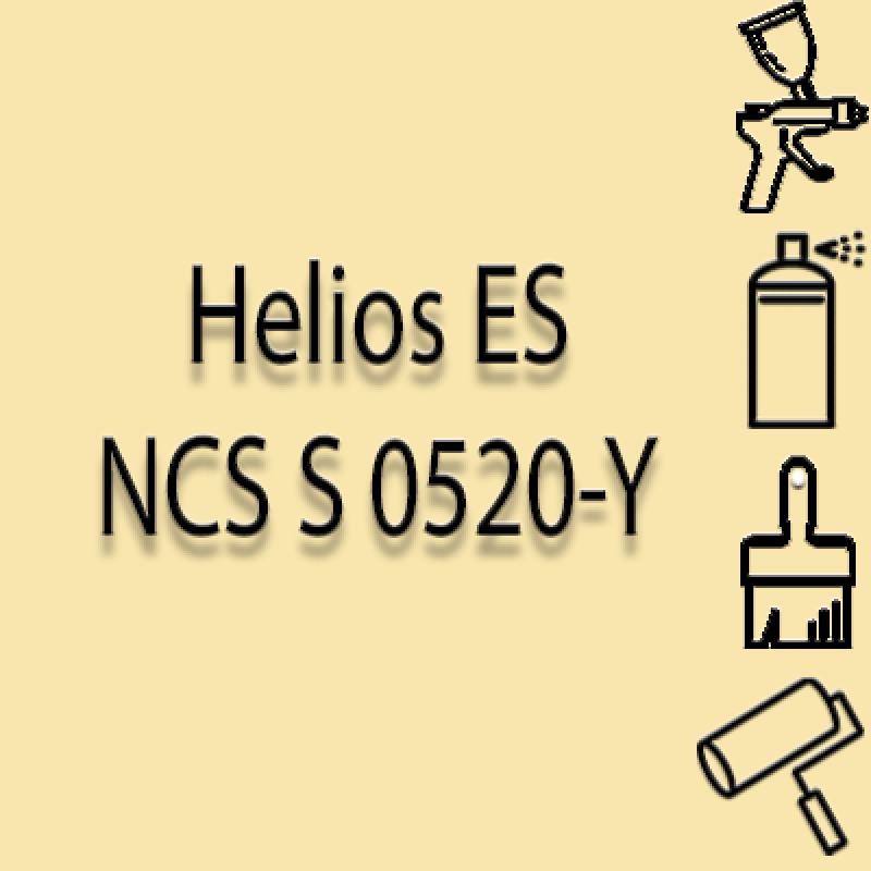 NCS S 0520-Y глянцева 1К швидкосохнуча антикорозійна емаль Helios ES - 1л NCS S 0520-Y глянцева 1К швидкосохнуча антикорозійна емаль Helios ES - 1л