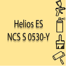 NCS S 0530-Y глянцева 1К швидкосохнуча антикорозійна емаль Helios ES - 1л