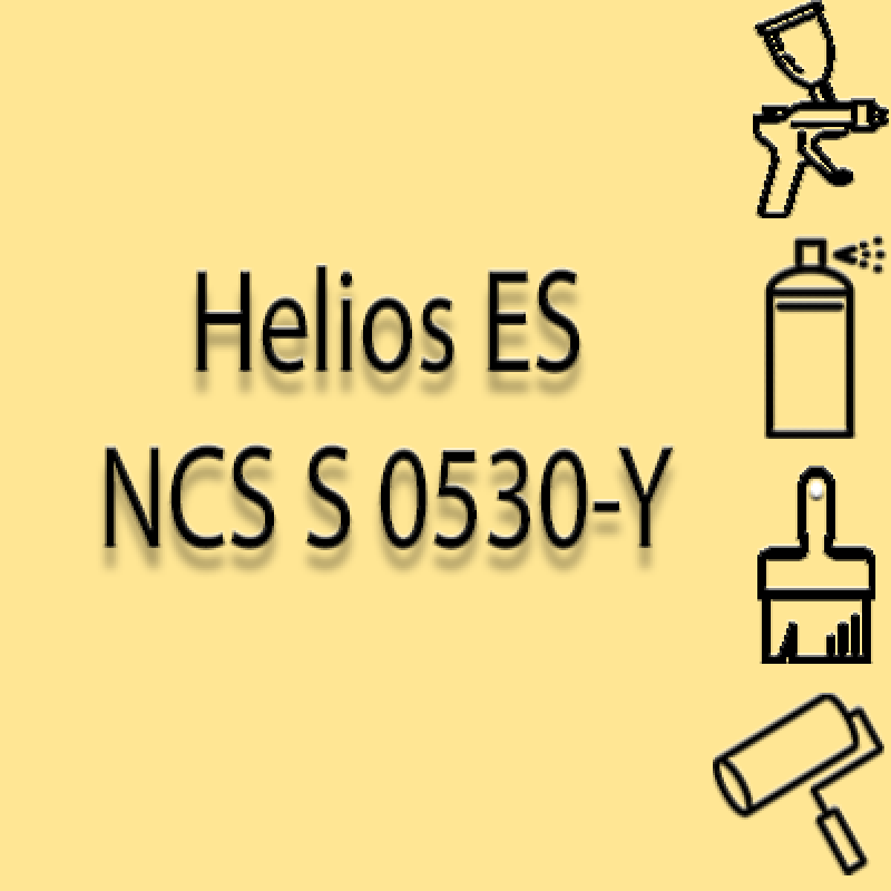NCS S 0530-Y глянцева 1К швидкосохнуча антикорозійна емаль Helios ES - 1л NCS S 0530-Y глянцева 1К швидкосохнуча антикорозійна емаль Helios ES - 1л