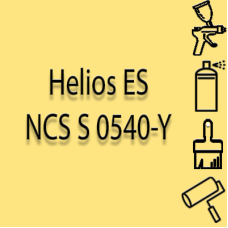 NCS S 0540-Y глянцева 1К швидкосохнуча антикорозійна емаль Helios ES - 1л