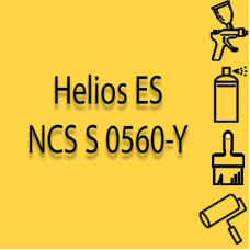 NCS S 0560-Y глянцева 1К швидкосохнуча антикорозійна емаль Helios ES - 1л