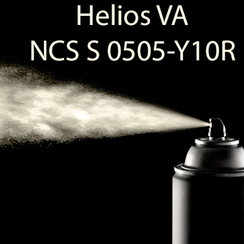 NCS S 0505-Y10R аерозольна антикорозійна глянцева грунт-емаль (вініл-акрилова) HELIOS VA - 400м