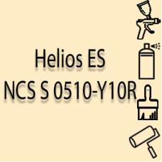 NCS S 0510-Y10R глянцева 1К швидкосохнуча антикорозійна емаль Helios ES - 1л