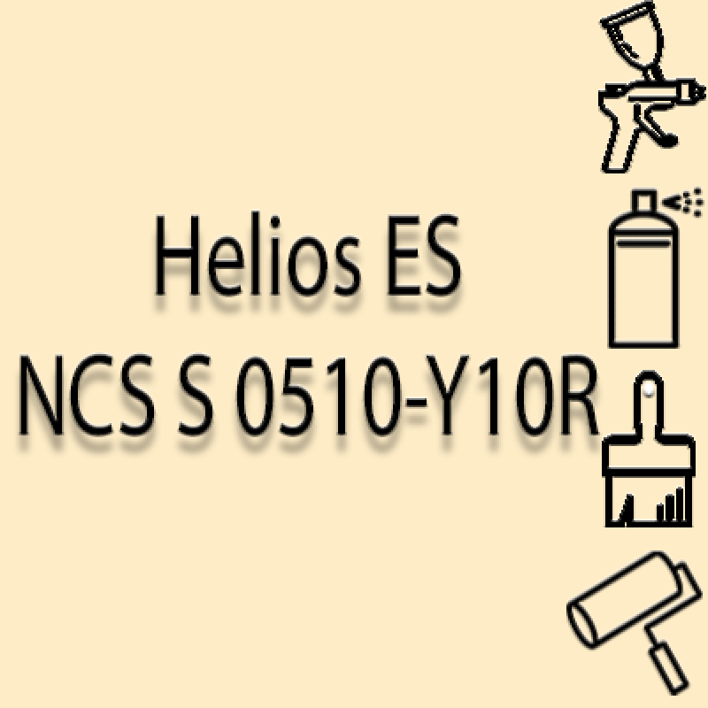 NCS S 0510-Y10R глянцева 1К швидкосохнуча антикорозійна емаль Helios ES - 1л NCS S 0510-Y10R глянцева 1К швидкосохнуча антикорозійна емаль Helios ES - 1л