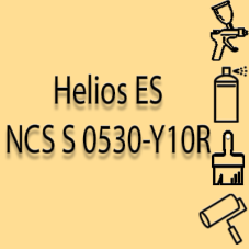 NCS S 0530-Y10R глянцева 1К швидкосохнуча антикорозійна емаль Helios ES - 1л