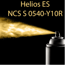 NCS S 0540-Y10R аерозольна глянцева 1К швидкосохнуча антикорозійна емаль Helios ES - 400мл