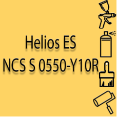 NCS S 0550-Y10R глянцева 1К швидкосохнуча антикорозійна емаль Helios ES - 1л