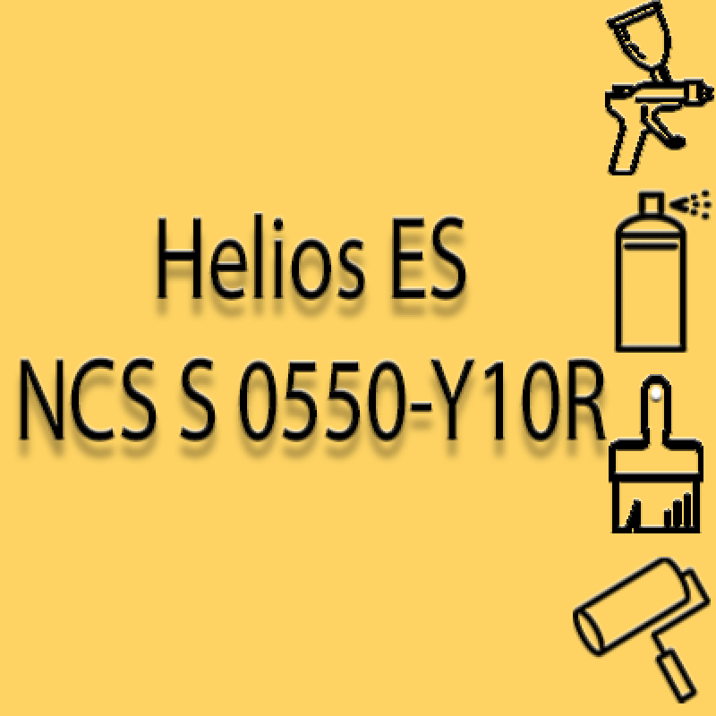 NCS S 0550-Y10R глянцева 1К швидкосохнуча антикорозійна емаль Helios ES - 1л NCS S 0550-Y10R глянцева 1К швидкосохнуча антикорозійна емаль Helios ES - 1л
