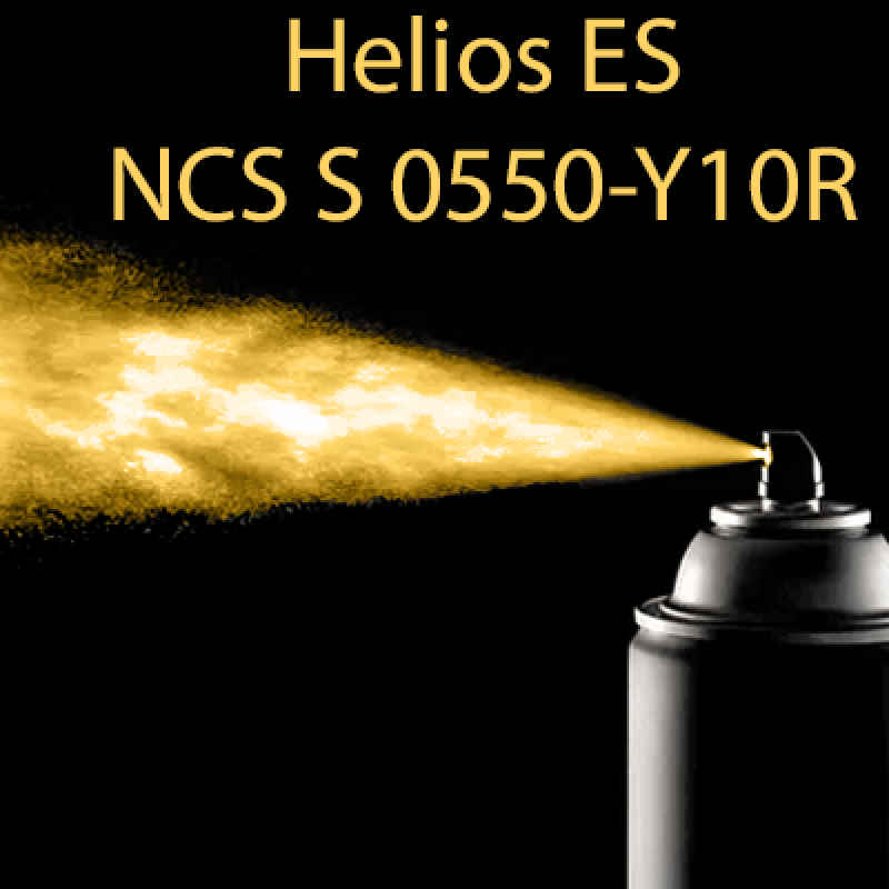 NCS S 0550-Y10R аерозольна глянцева 1К швидкосохнуча антикорозійна емаль Helios ES - 400мл NCS S 0550-Y10R аерозольна глянцева 1К швидкосохнуча антикорозійна емаль Helios ES - 400мл