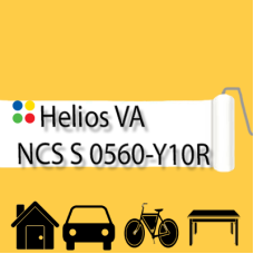 NCS S 0560-Y10R антикорозійна глянцева грунт-емаль (вініл-акрилова) HELIOS VA - 1л