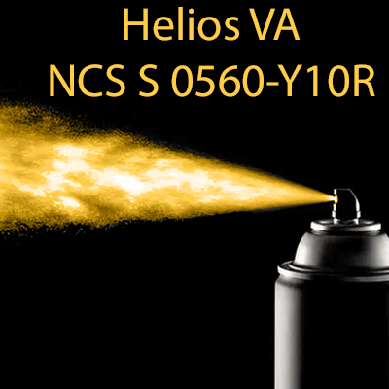 NCS S 0560-Y10R аерозольна антикорозійна глянцева грунт-емаль (вініл-акрилова) HELIOS VA - 400м