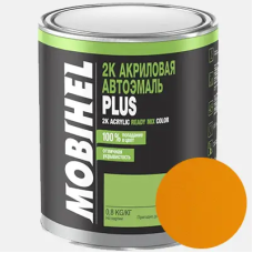 Двокомпонентна акрилова автоемаль Mobihel PLUS 6:1, 1035 ЗОЛОТИСТО-ЖОВТА - 0.8л