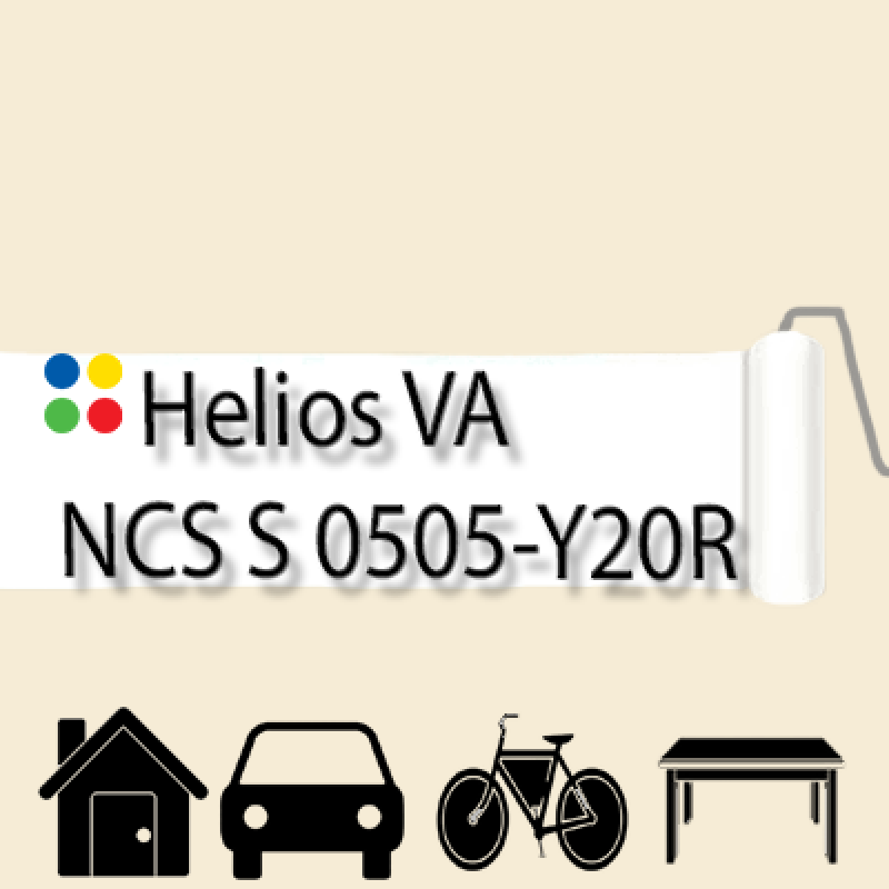 NCS S 0505-Y20R антикорозійна глянцева грунт-емаль (вініл-акрилова) HELIOS VA - 1л