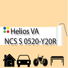 NCS S 0520-Y20R антикорозійна глянцева грунт-емаль (вініл-акрилова) HELIOS VA - 1л
