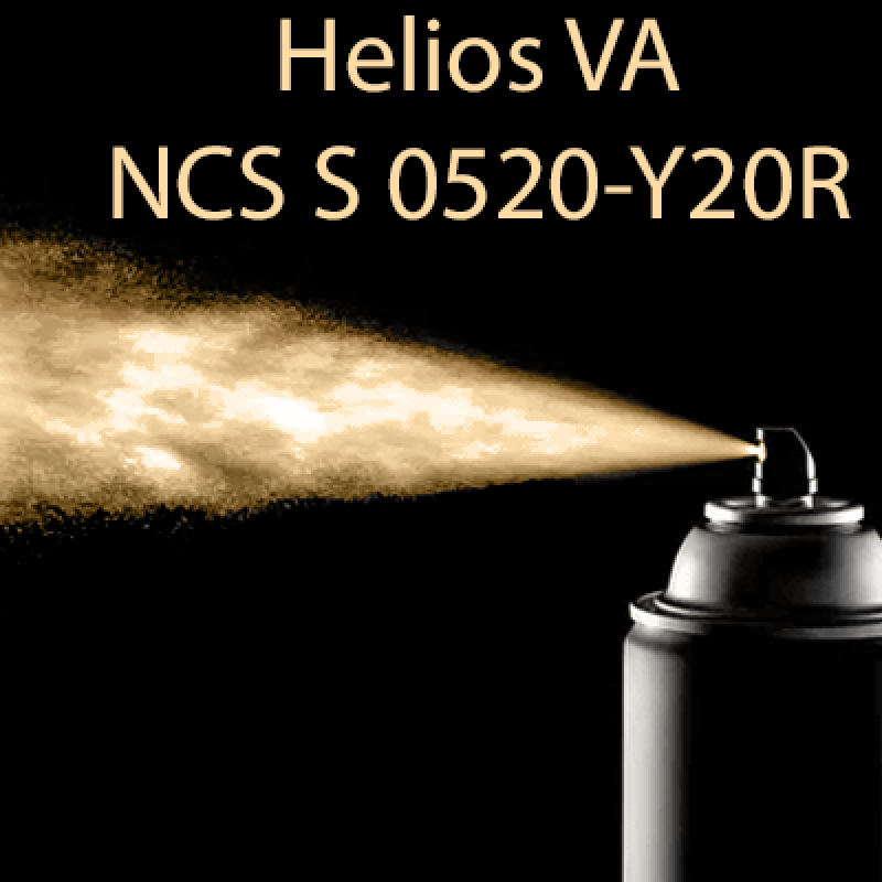NCS S 0520-Y20R аерозольна антикорозійна глянцева грунт-емаль (вініл-акрилова) HELIOS VA - 400м