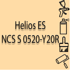 NCS S 0520-Y20R глянцева 1К швидкосохнуча антикорозійна емаль Helios ES - 1л