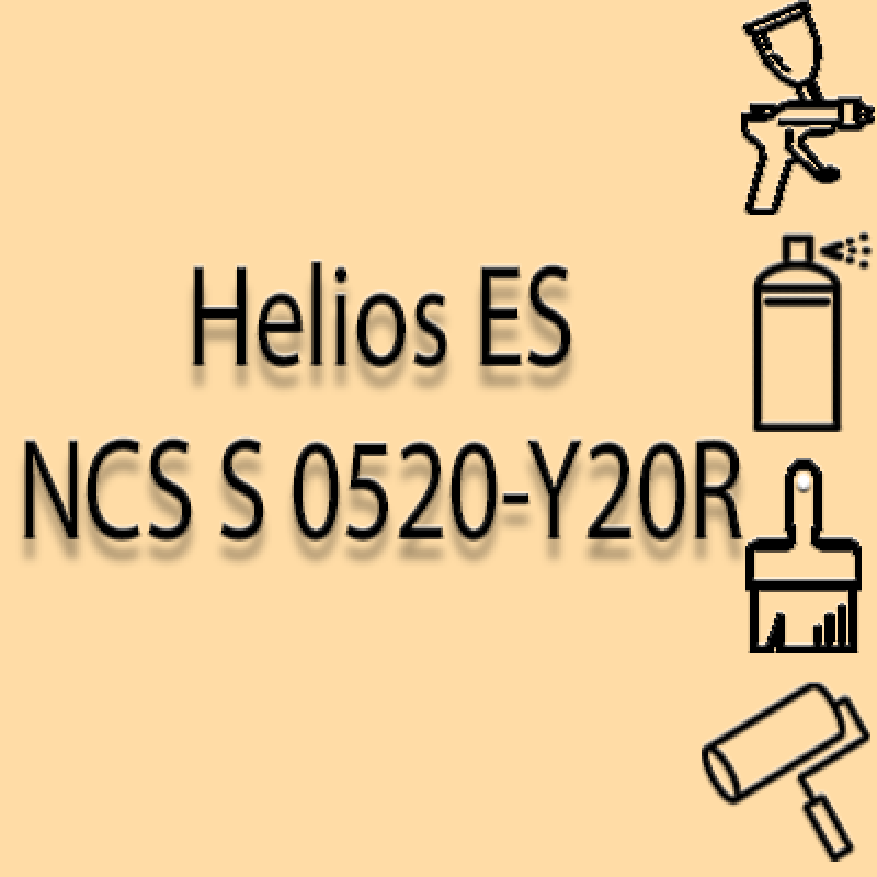 NCS S 0520-Y20R глянцева 1К швидкосохнуча антикорозійна емаль Helios ES - 1л NCS S 0520-Y20R глянцева 1К швидкосохнуча антикорозійна емаль Helios ES - 1л
