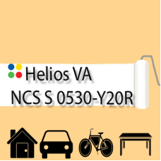 NCS S 0530-Y20R антикорозійна глянцева грунт-емаль (вініл-акрилова) HELIOS VA - 1л