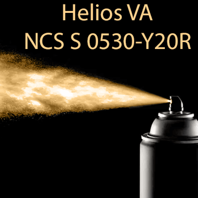 NCS S 0530-Y20R аерозольна антикорозійна глянцева грунт-емаль (вініл-акрилова) HELIOS VA - 400м