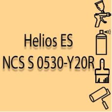NCS S 0530-Y20R глянцева 1К швидкосохнуча антикорозійна емаль Helios ES - 1л